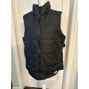 The North Face Everyday Insulated Puffer Vest Womens Size XL Logo Black Pockets